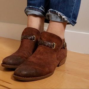 Born Sylvia Ankle Bootie, Rust